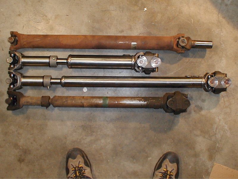 Jeep cherokee front driveshaft length