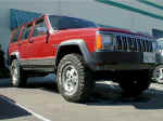 The MT/R tires on the Cherokee.