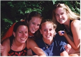 Megan, Keely, Kristin, and Lisa.