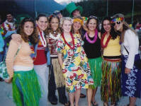Christie, Emily, Sara, Erica, Angela, wc Ali, wc Lauren and Kelly