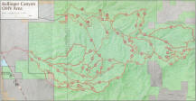 Ballinger Canyon OHV Area map (267K)