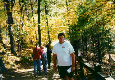 Mike at Walden Pond